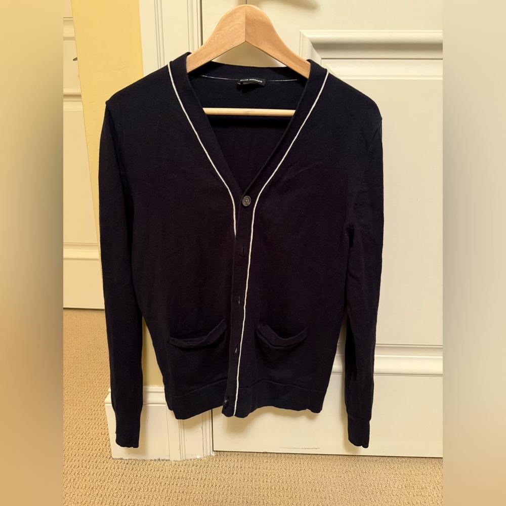 Club Monaco Men’s Cotton Cardigan Small